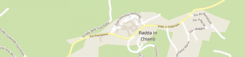 Mappa della impresa palazzo san niccolo' srl a RADDA IN CHIANTI