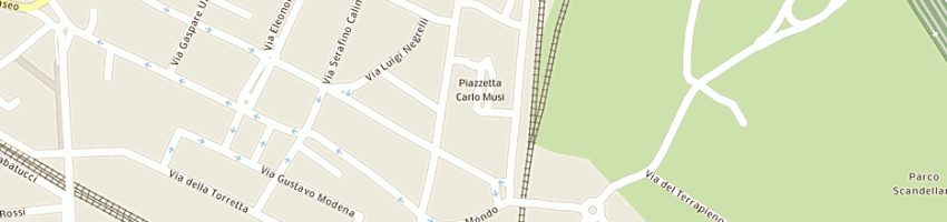 Mappa della impresa dem domus editrice musicale del rag g caruso e c snc a BOLOGNA