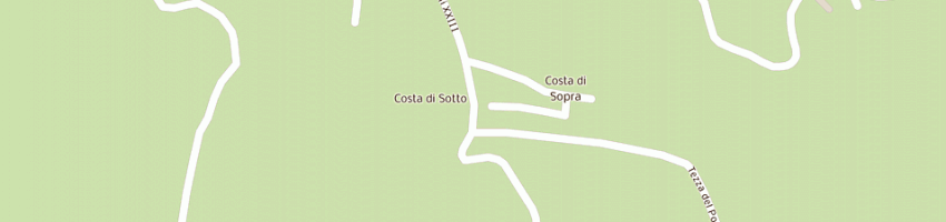Mappa della impresa trattoria alla costa a VELO D ASTICO