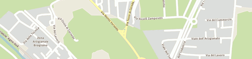 Mappa della impresa ferrazza di ferrazza mauro e c (snc) a CORNEDO VICENTINO