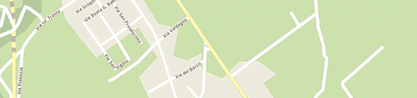 Mappa della impresa chiumento gaetano a SAN VITO DI LEGUZZANO