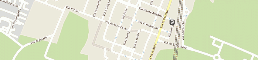 Mappa della impresa biagi mario a SAN GIORGIO DI PIANO