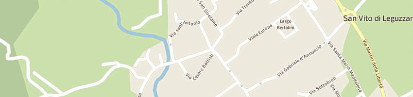 Mappa della impresa antoniazzi r di baciliero giuliana a SAN VITO DI LEGUZZANO