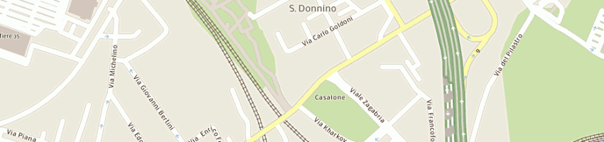 Mappa della impresa parenti carlo a BOLOGNA