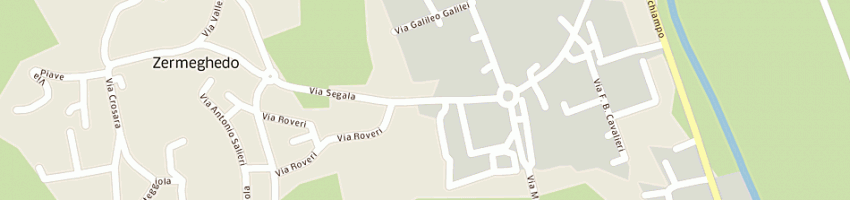 Mappa della impresa almapelli srl a ZERMEGHEDO