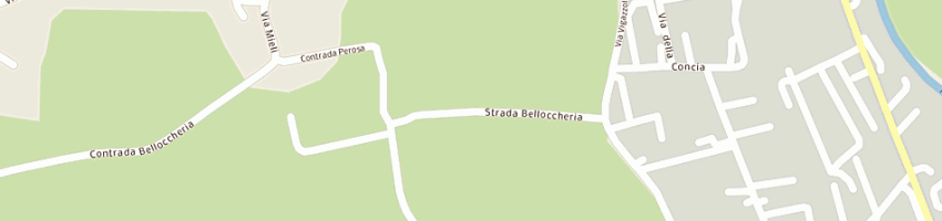 Mappa della impresa tognetto maurizio a MONTEBELLO VICENTINO