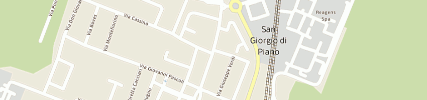 Mappa della impresa stefania santini e daniela troni snc a SAN GIORGIO DI PIANO