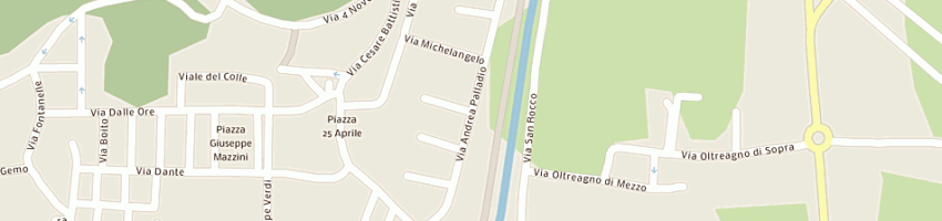 Mappa della impresa masiero giancarlo a TRISSINO