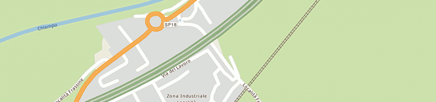 Mappa della impresa soft line a MONTEBELLO VICENTINO
