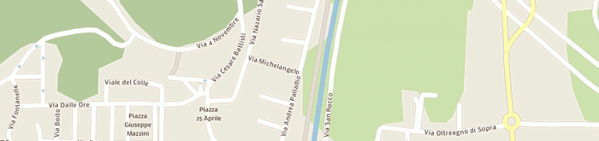Mappa della impresa unicredit banca spa a TRISSINO