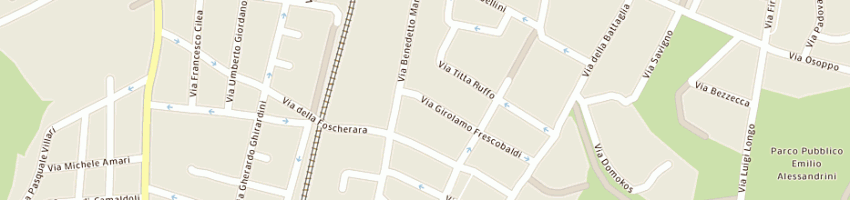 Mappa della impresa campeggi maria cristina a BOLOGNA