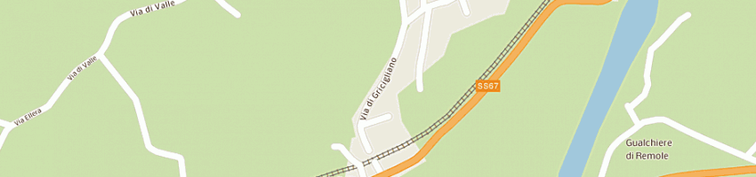 Mappa della impresa agrimarket - srl a PONTASSIEVE