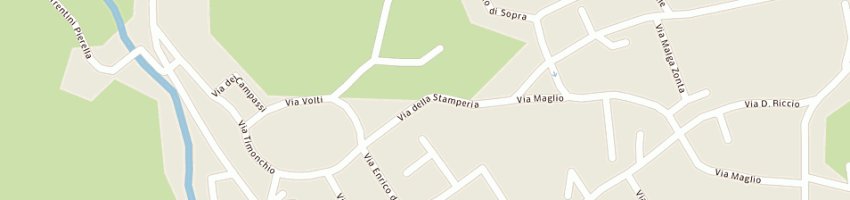 Mappa della impresa beninca' rutilio e c (snc) a SANTORSO