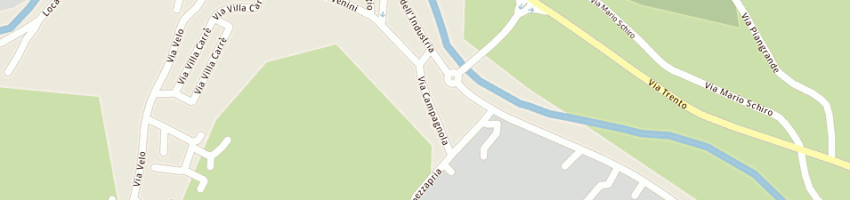 Mappa della impresa trattoria alla campagnola a ARSIERO