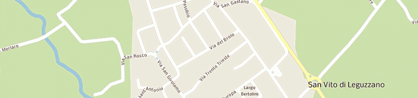 Mappa della impresa dal maistro gianni a SAN VITO DI LEGUZZANO