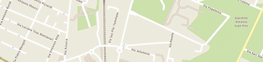 Mappa della impresa franceschini fabrizio a BOLOGNA