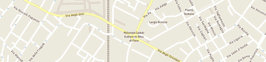 Mappa della impresa chic chic di donnianni a BOLOGNA
