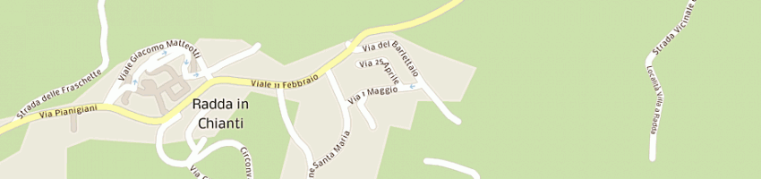 Mappa della impresa rinaldi luca a RADDA IN CHIANTI