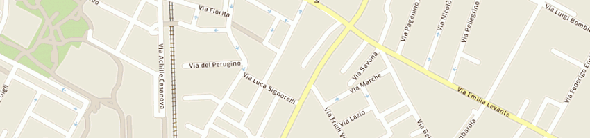 Mappa della impresa mangiabio srl a BOLOGNA