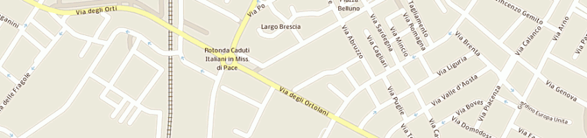 Mappa della impresa cospe - scuola di pace a BOLOGNA