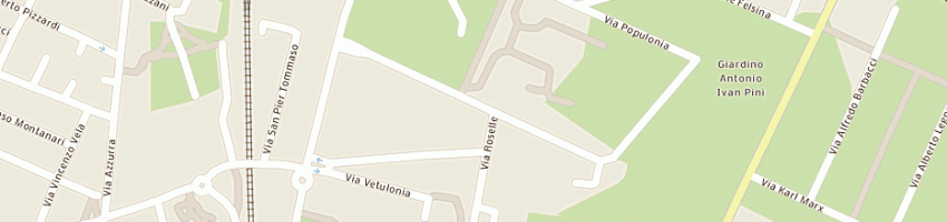 Mappa della impresa trancanelli roberto a BOLOGNA