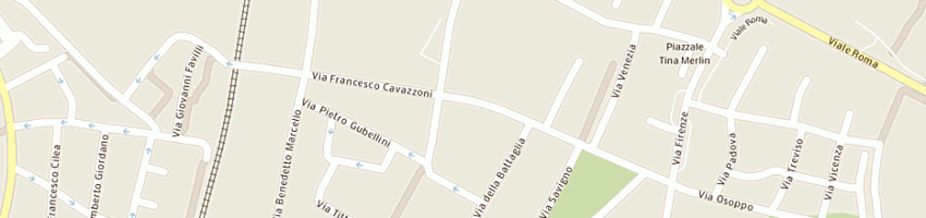 Mappa della impresa pizzeria la conchiglia a BOLOGNA