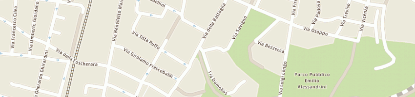 Mappa della impresa pretty and style di aparmeggiani e lserra (snc) a BOLOGNA