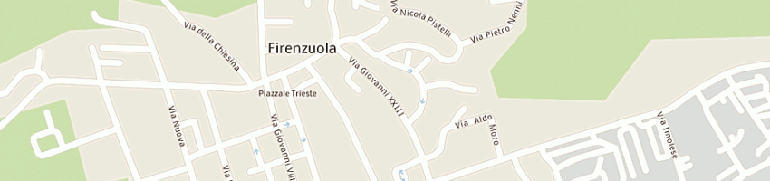 Mappa della impresa visani riccarda a FIRENZUOLA
