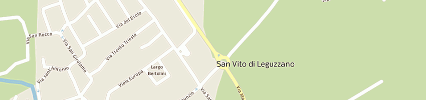 Mappa della impresa sbalchiero nereo e c sas a SAN VITO DI LEGUZZANO
