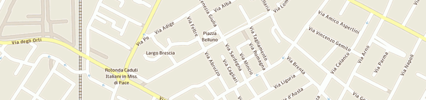 Mappa della impresa ristorante la fontain di campanella francesco e c snc a BOLOGNA