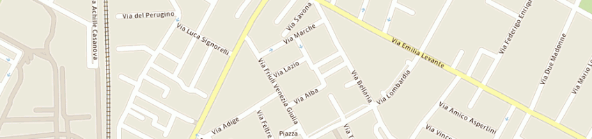Mappa della impresa parrucchiera annalisa a BOLOGNA