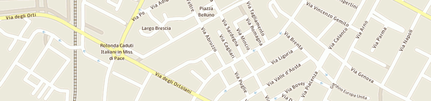 Mappa della impresa segea sas a BOLOGNA