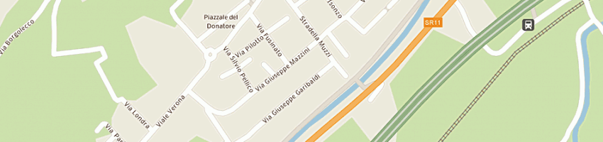 Mappa della impresa l'arcobaleno srl a MONTEBELLO VICENTINO