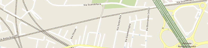 Mappa della impresa leonardi sandra a BOLOGNA