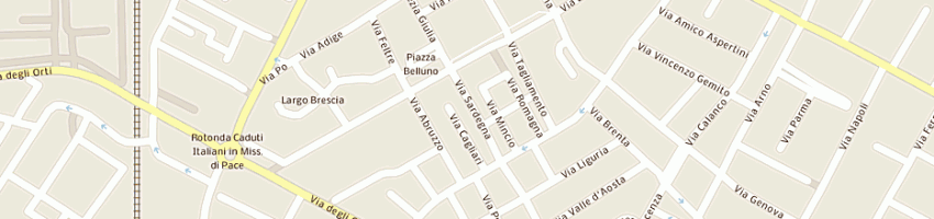 Mappa della impresa mandorla capelli di carmela lagana a BOLOGNA