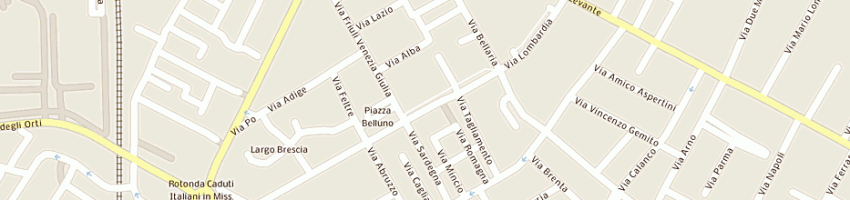 Mappa della impresa gem parrucchieri lei e lui a BOLOGNA