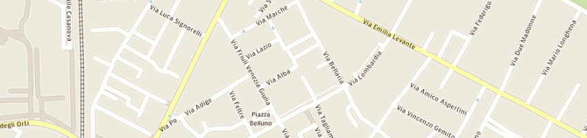 Mappa della impresa guicciardi snc di guicciardi filippo e c a BOLOGNA