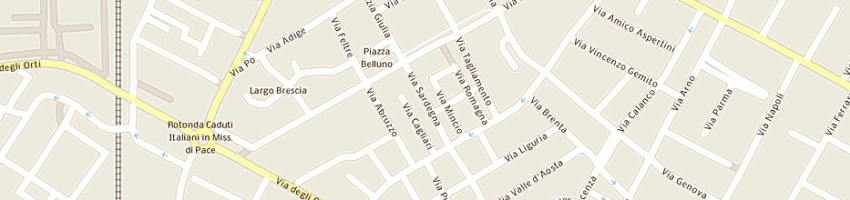 Mappa della impresa village srl a BOLOGNA