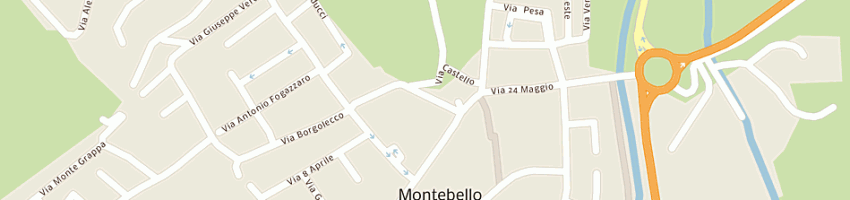 Mappa della impresa montebello case snc di caucchioli marco e c a MONTEBELLO VICENTINO