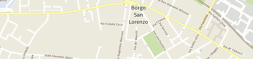 Mappa della impresa beatrice di bracco beatrice a BORGO SAN LORENZO