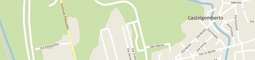 Mappa della impresa arredamenti scalzotto snc di scalzotto giampaolo e c a CASTELGOMBERTO