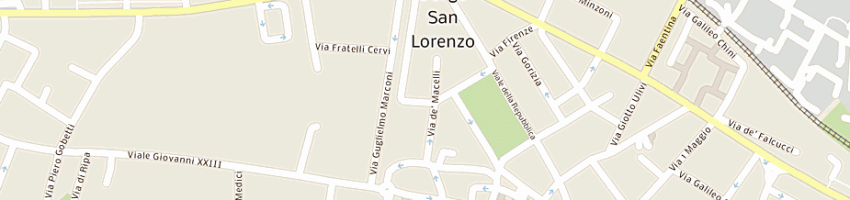Mappa della impresa studio associato busoni a BORGO SAN LORENZO