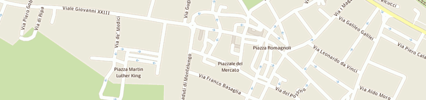 Mappa della impresa globo snc di gambi a e c a BORGO SAN LORENZO