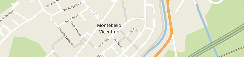 Mappa della impresa alba di tibaldo florindo e c snc a MONTEBELLO VICENTINO