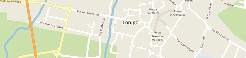 Mappa della impresa ambrosi assicurazioni sas di ambrosi luca e c a LONIGO