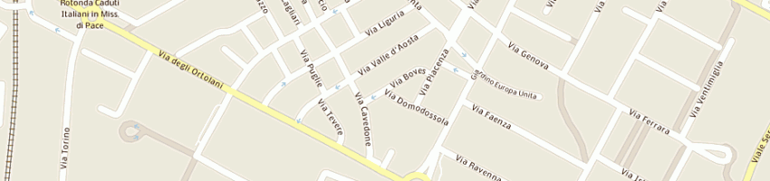 Mappa della impresa studio tecnico b e b a BOLOGNA