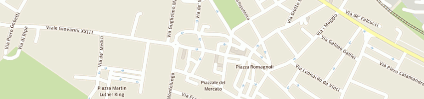 Mappa della impresa best and fast change srl a FIRENZE