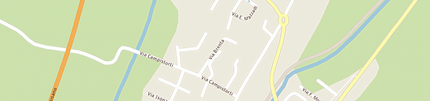 Mappa della impresa mancassola rino e fiorin renzo a LONIGO