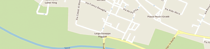 Mappa della impresa tesone f snc a BORGO SAN LORENZO