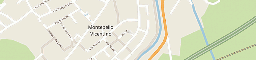 Mappa della impresa in pelle srl a MONTEBELLO VICENTINO